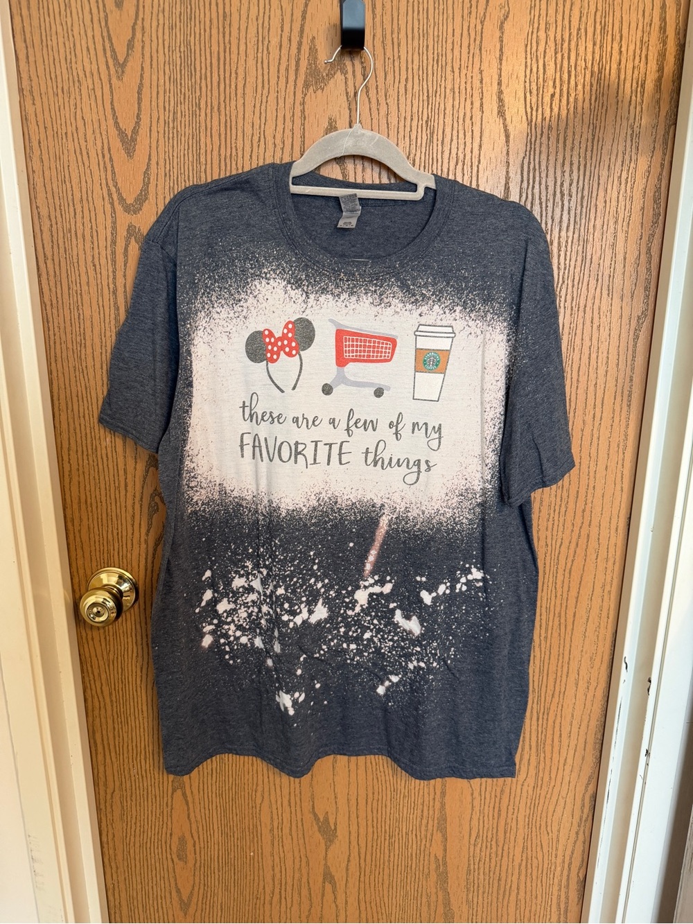 Women’s Gray Graphic Tee - These Are A Few Of My Favorite Things